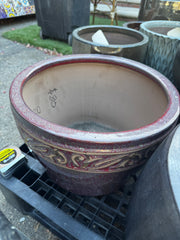 A1 Red scrollwork rim