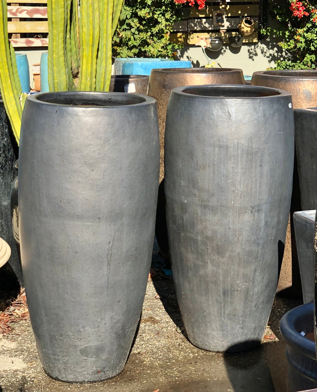 Large Tall Cylinder Pots