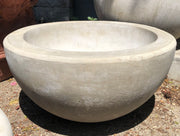 Concrete Bowl 24" round